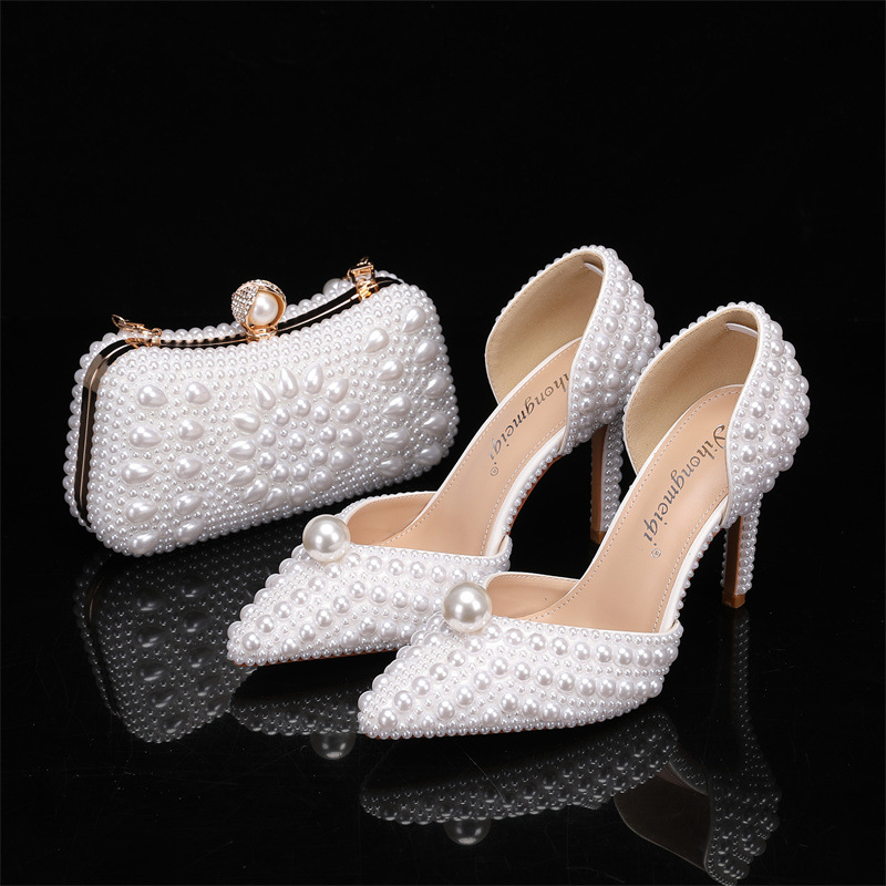 Women Formal Wear For Wedding - Bag and Shoe Set for Women