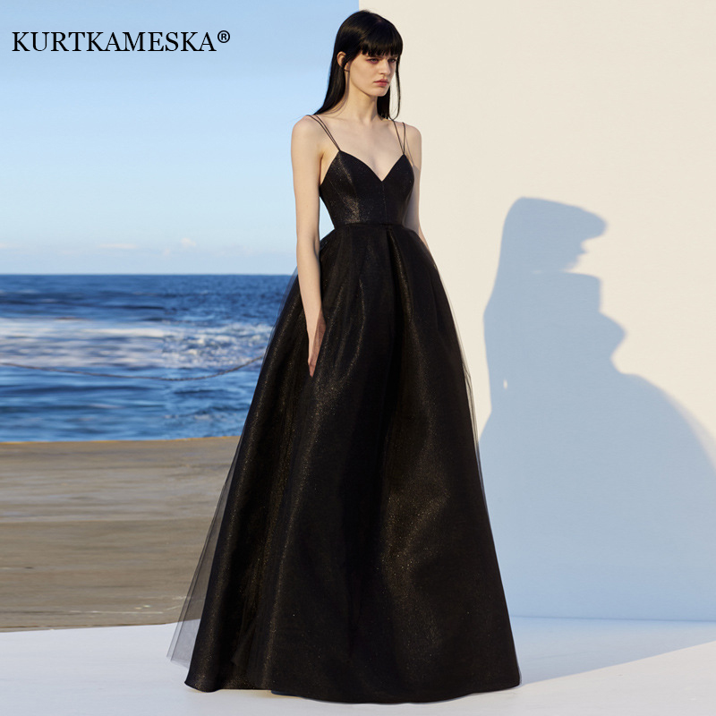 Elegant Spaghetti Strap Evenin - Women'S Formal Wear Wedding 评论和价格