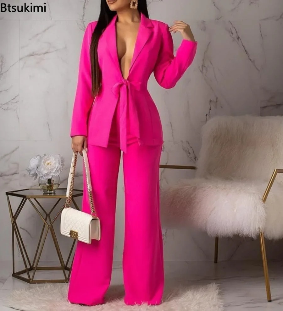 New 2026 Women's Formal Busine - Women'S Formal Wear Pants Suit 评论和价格