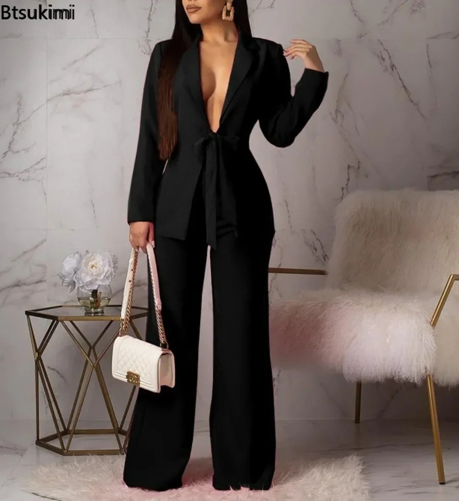 New 2026 Women's Formal Busine - Women'S Formal Wear Pants Suit 评论和价格