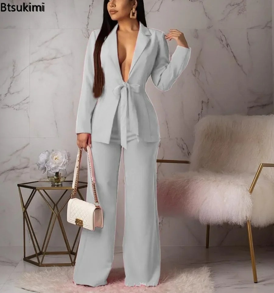 New 2026 Women's Formal Busine - Women'S Formal Wear Pants Suit 评论和价格