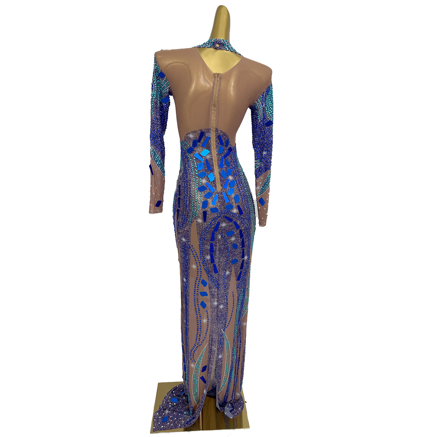 Formal Couture Sparkly Rhinest - Women Formal Wear Photoshoot 评论和价格
