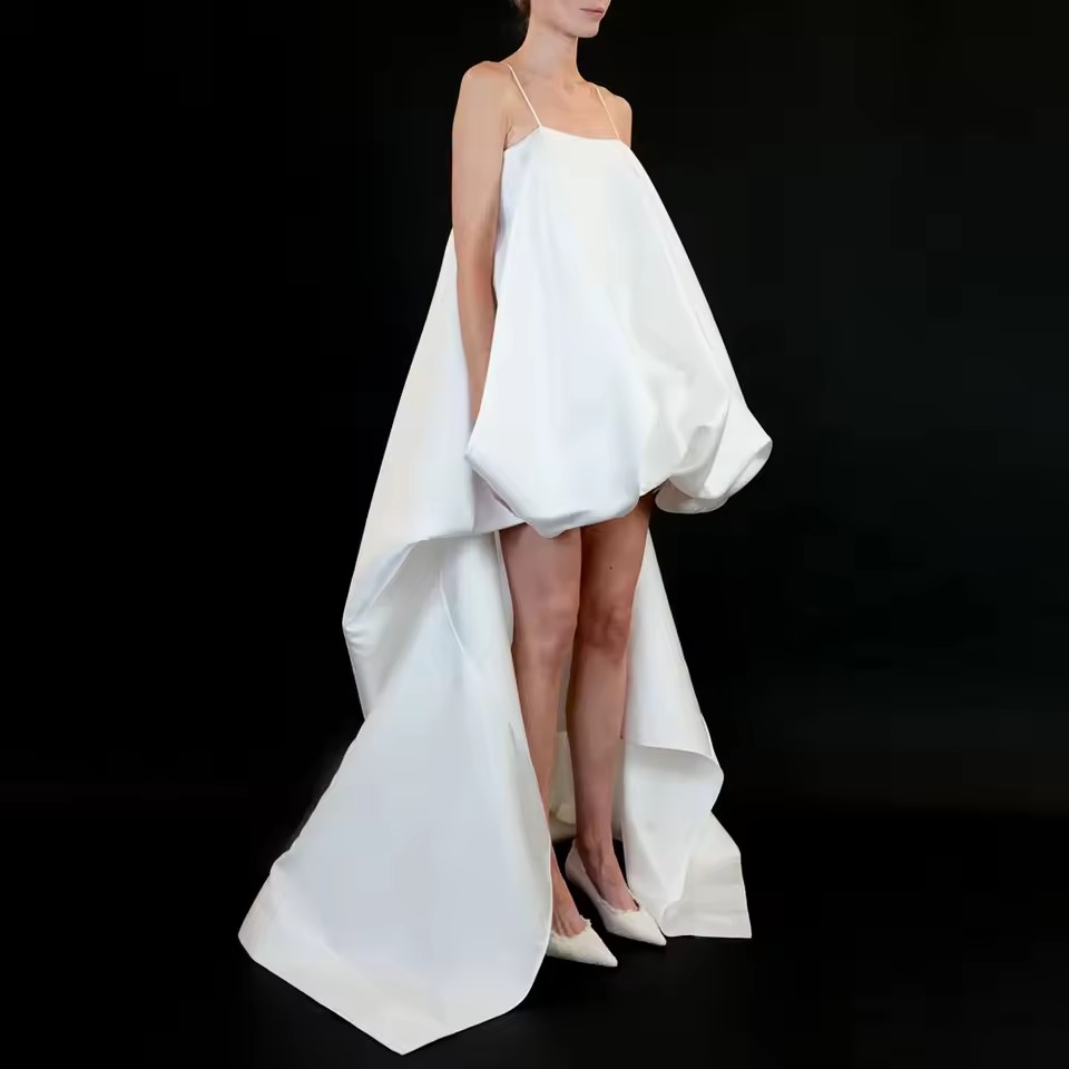 2026 Unique Designed White Hig - Unique Women'S Formal Wear 评论和价格