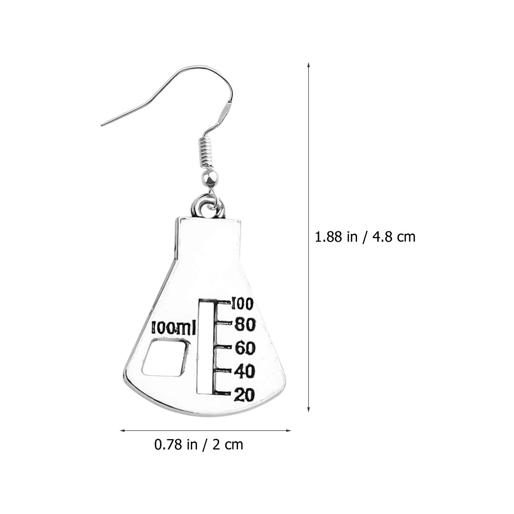 1Pair Microscope Earrings Wome - Unique Women'S Formal Wear 评论和价格