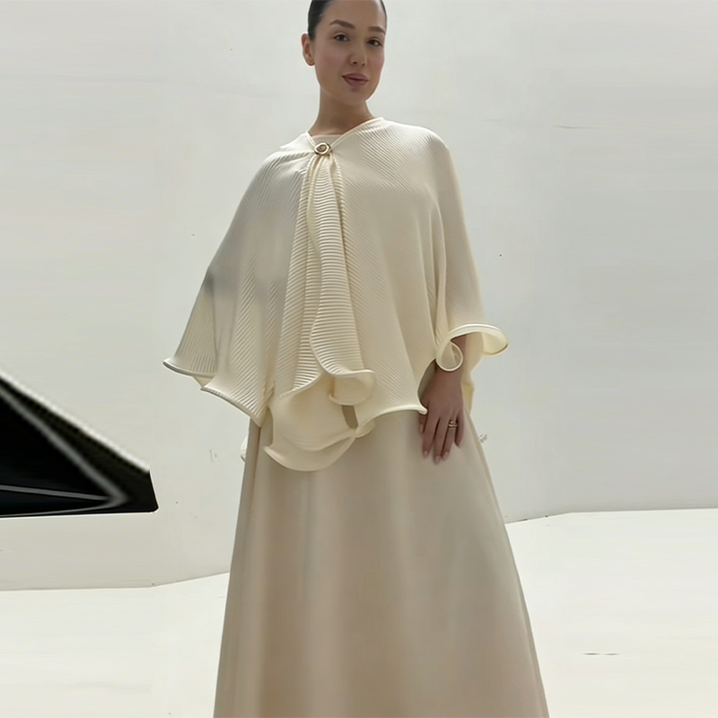 Romantic Graceful Shawl Dress  - Women Formal Wear Dress 评论和价格