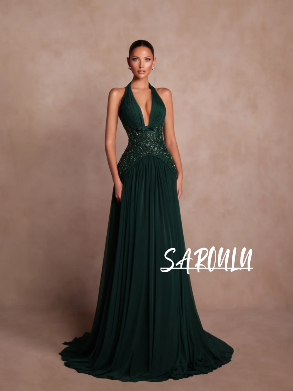 Plus Size Green A Line Evening - Women'S Formal Wear Plus Size 评论和价格