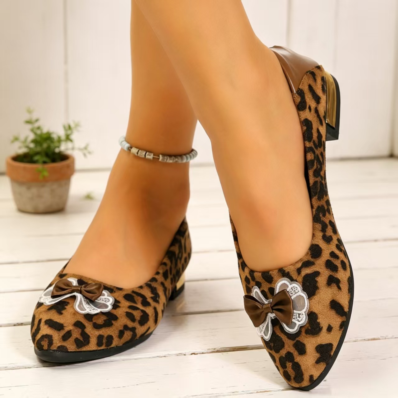 Autumn Fashion Pointed Toe Low - Women'S Work Fashion 评论和价格