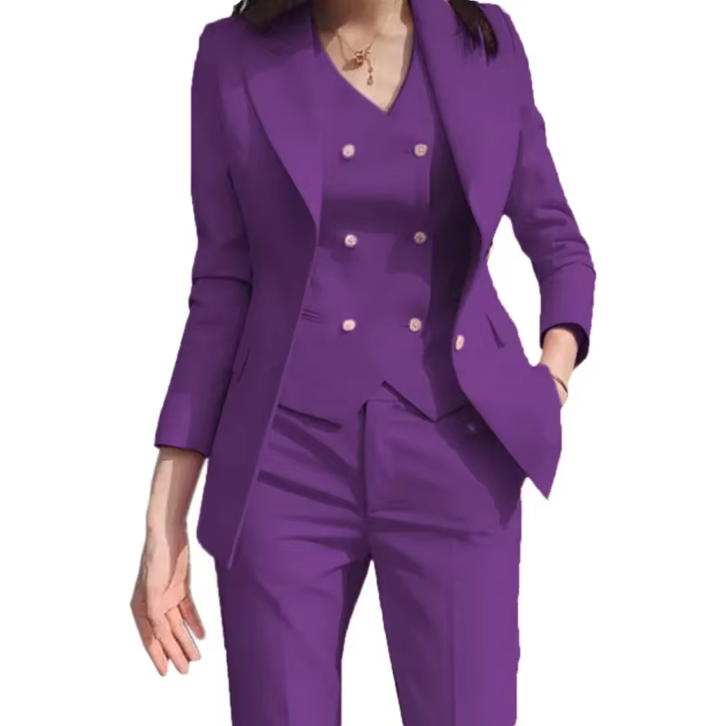 Fashion Luxury Rose Pink Women - Women Formal Wear Vest 评论和价格