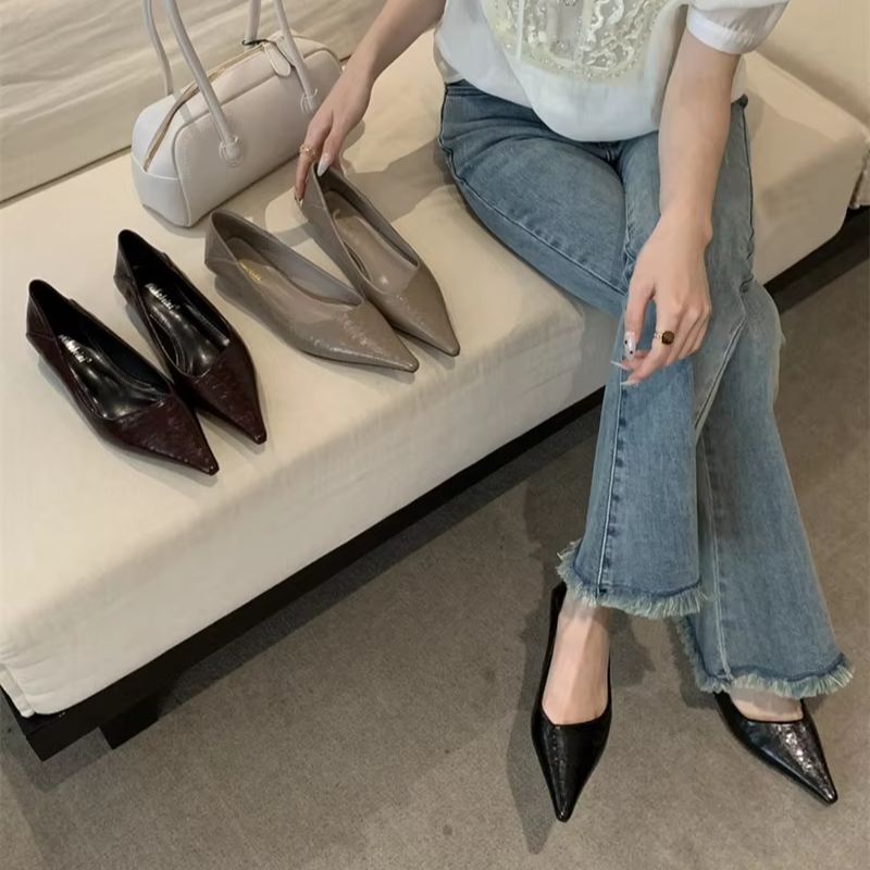 Women Summer Pointed Toe Basic - Women'S Work Fashion 评论和价格