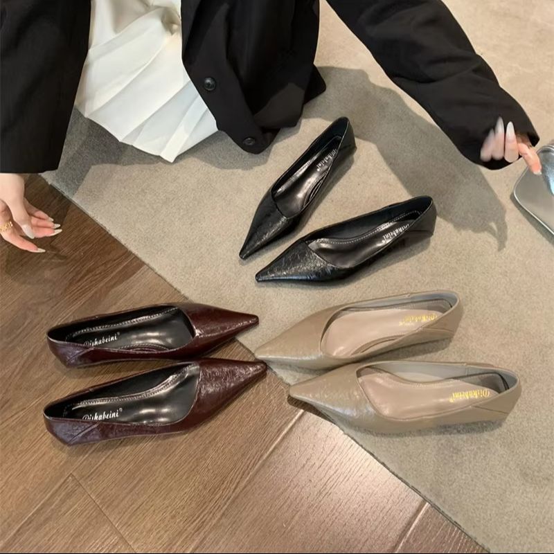 Women Summer Pointed Toe Basic - Women'S Work Fashion 评论和价格