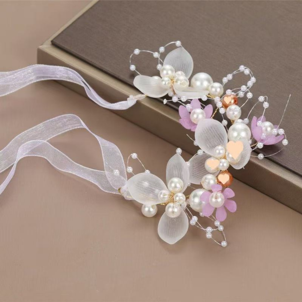 2-Pack Flower Ribbon Hair Acce - Women Formal Wear Photoshoot 评论和价格