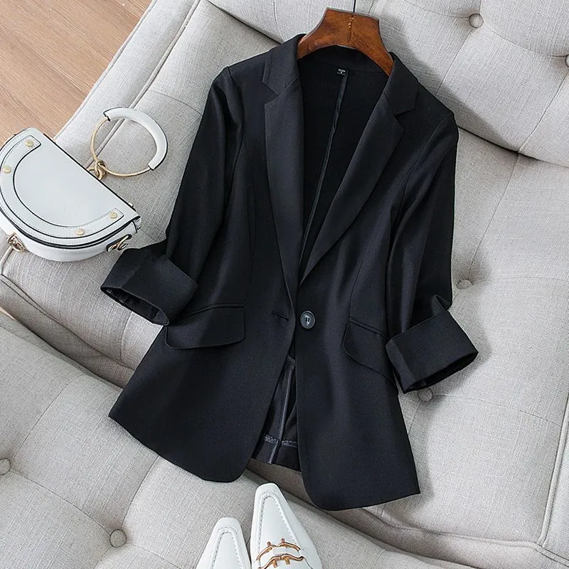 Jacket Women's Clothing Slim F - Women'S Formal Wear Plus Size 评论和价格