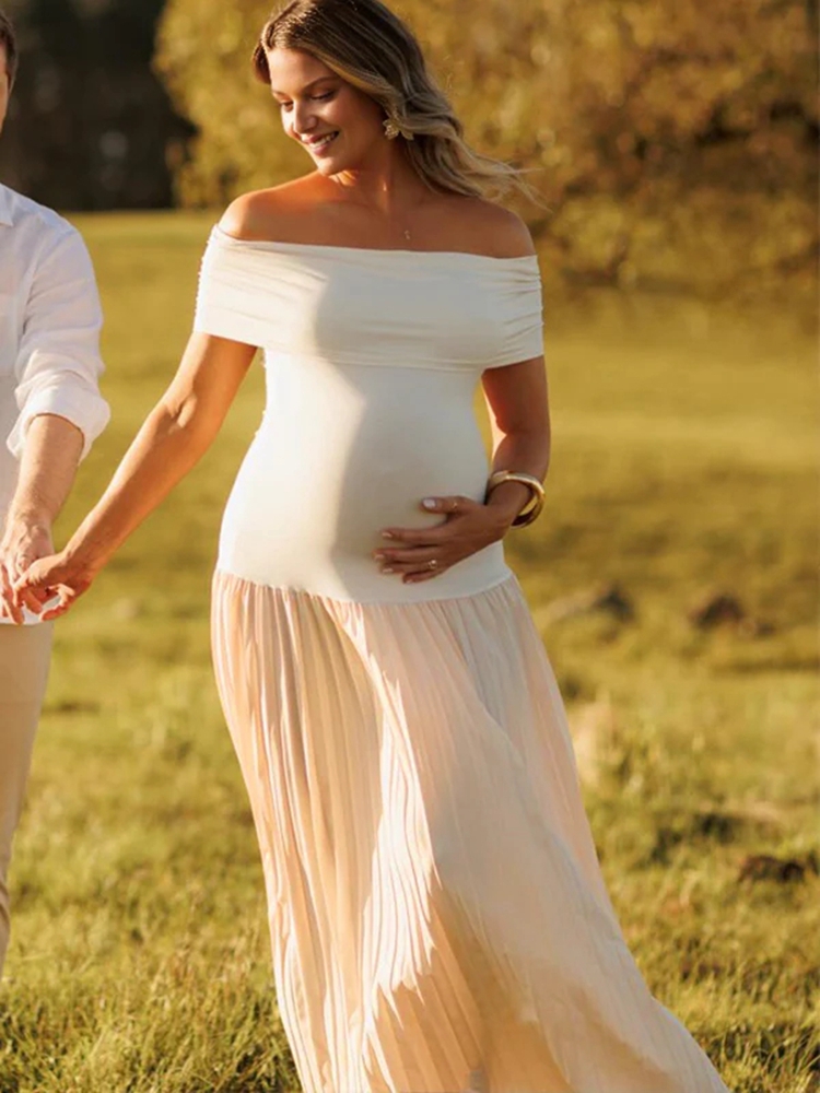 Maternity Photography Dress Of - Women Formal Wear Photoshoot 评论和价格