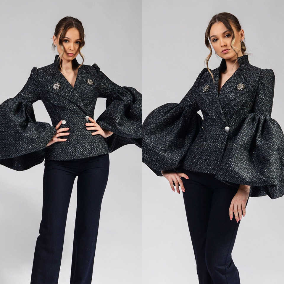 Unique Design Women Blazer Dre - Unique Women'S Formal Wear 评论和价格