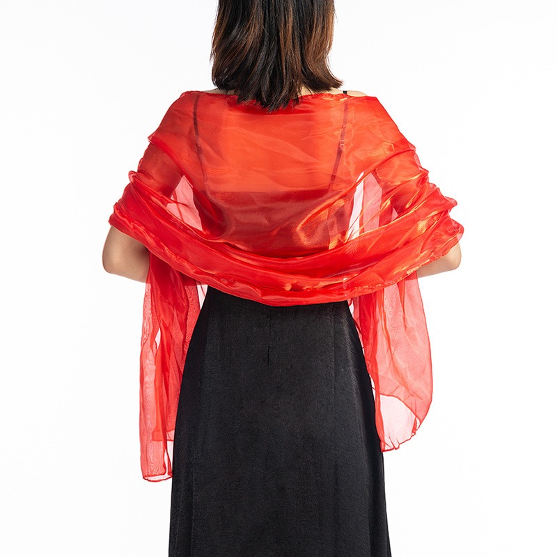 Elegant Solid Color Shawl for  - Women Formal Wear Dress 评论和价格