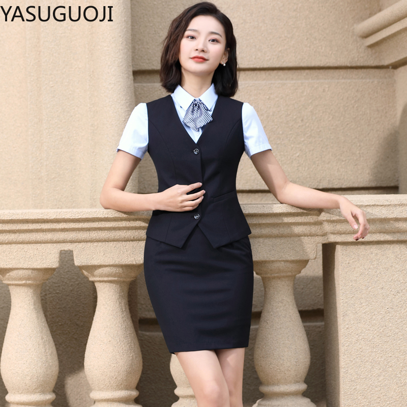 YASUGUOJI Elegant Fashion Wome - Women Formal Wear Vest 评论和价格