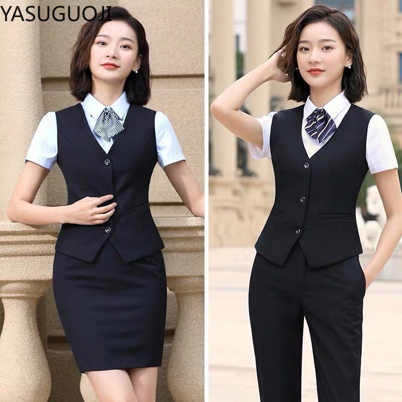 YASUGUOJI Elegant Fashion Wome - Women Formal Wear Vest 评论和价格