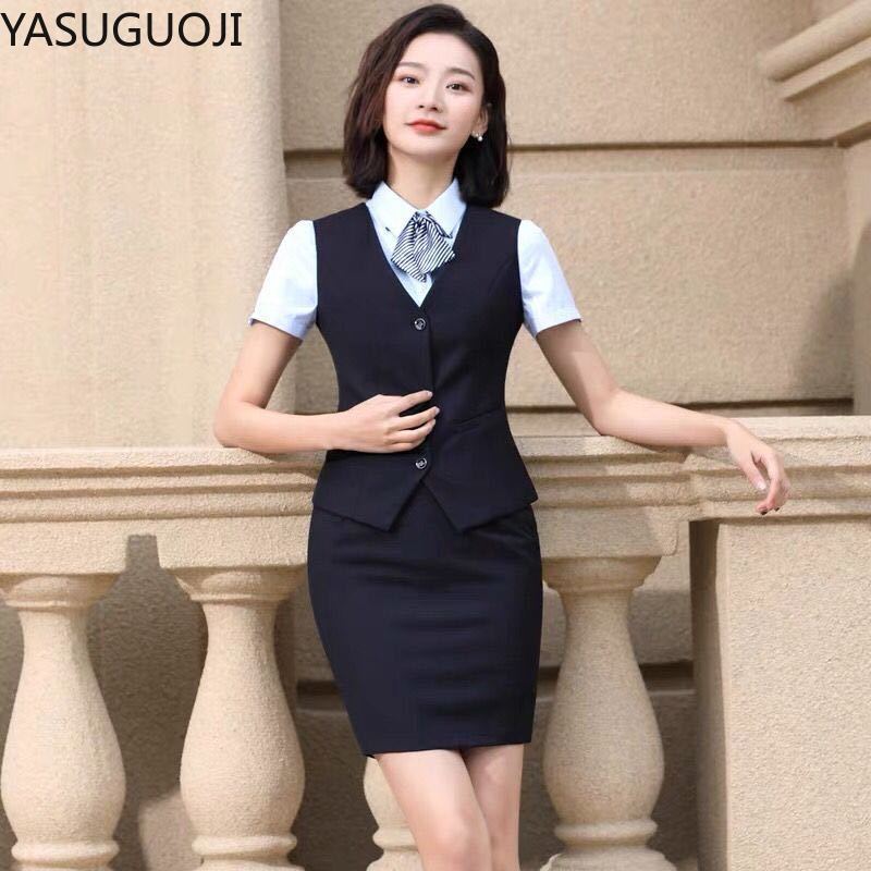 YASUGUOJI Elegant Fashion Wome - Women Formal Wear Vest 评论和价格