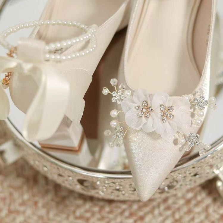 French-style Wedding Shoes, Br - Women Formal Wear For Wedding 评论和价格